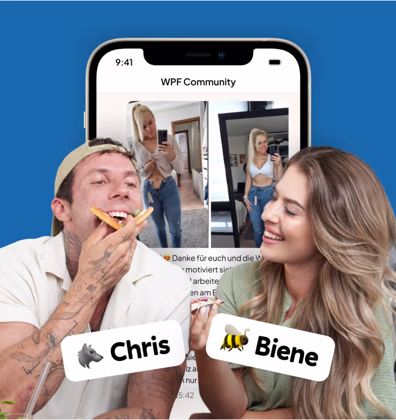 Chris und Biene mit WPF App